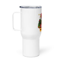 Load image into Gallery viewer, Tongue Tickled Holidaze Travel mug with a handle