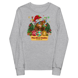 Tongue Tickled Holidaze Youth long sleeve tee