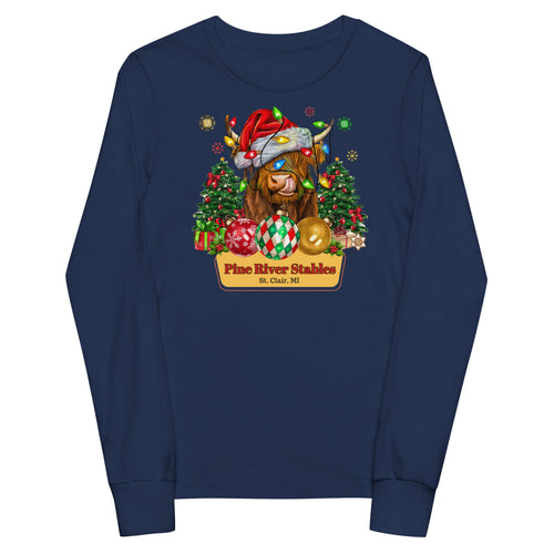 Tongue Tickled Holidaze Youth long sleeve tee